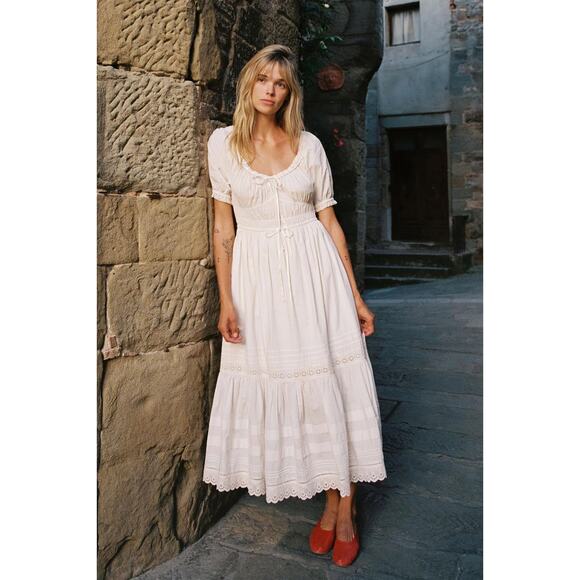 Christy Dawn Dresses & Skirts - Christy Dawn The Brynne Dress in Pearl size S